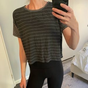 Lululemon Cates Cropped Tee